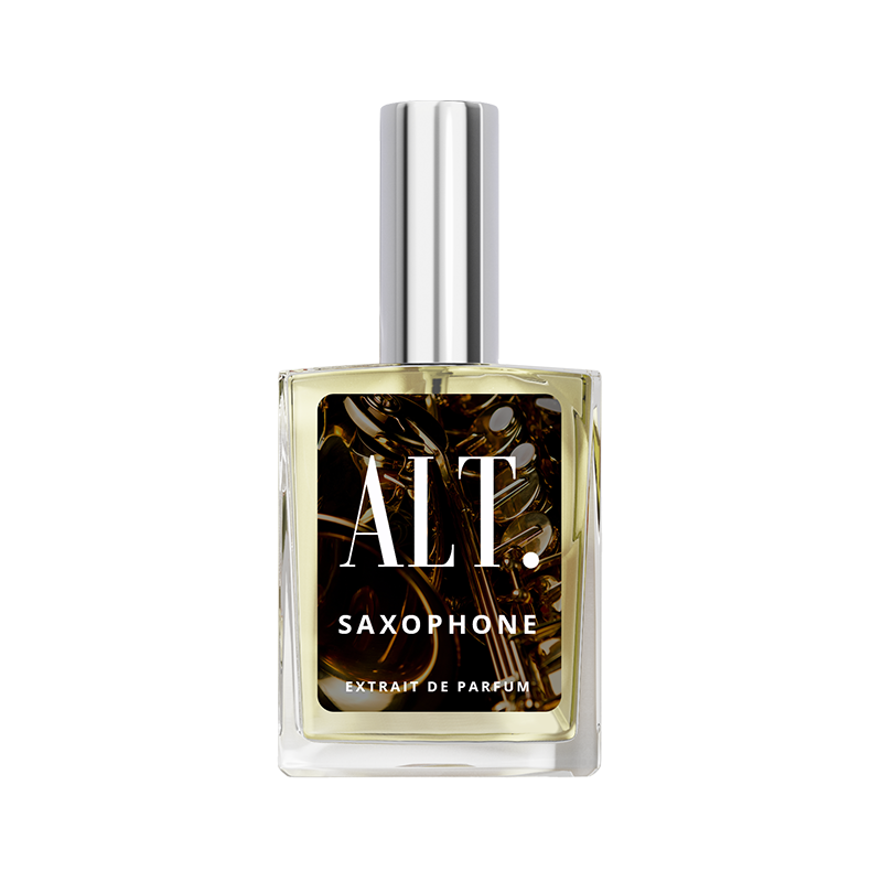 Saxophone perfume bottle