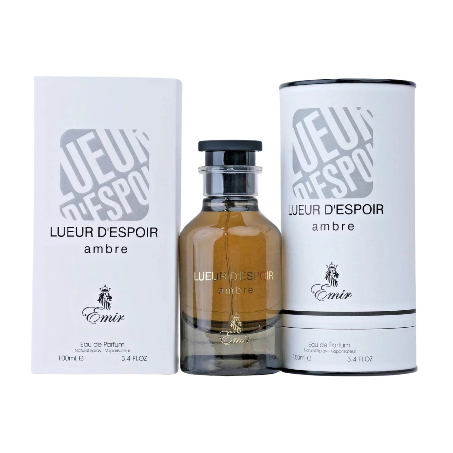 Emir Lueur D'espoir Ambre Eau de Parfum perfume bottle