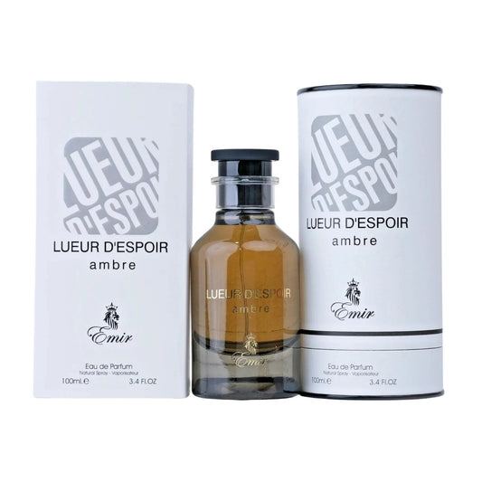 Emir Lueur D'espoir Ambre Eau de Parfum perfume bottle
