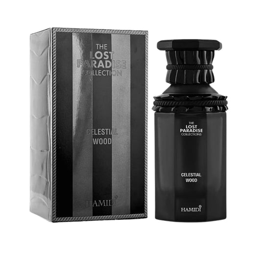 Hamidi Celestial Wood The Lost Paradise Collection Parfum perfume bottle
