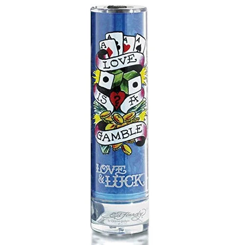 Christian Audigier Ed Hardy Love & Luck Eau de Toilette bottle and box