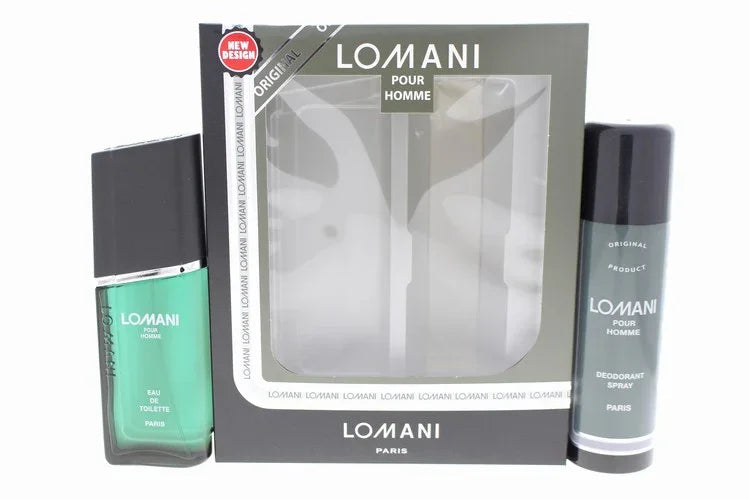 Lomani Pour Homme Eau de Toilette packaging box