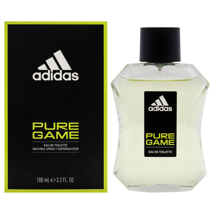 Adidas Pure Game Eau de Toilette label detail