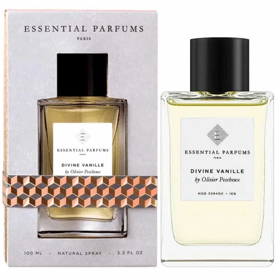 Essential Parfums Divine Vanille Eau de Parfum bottle and box