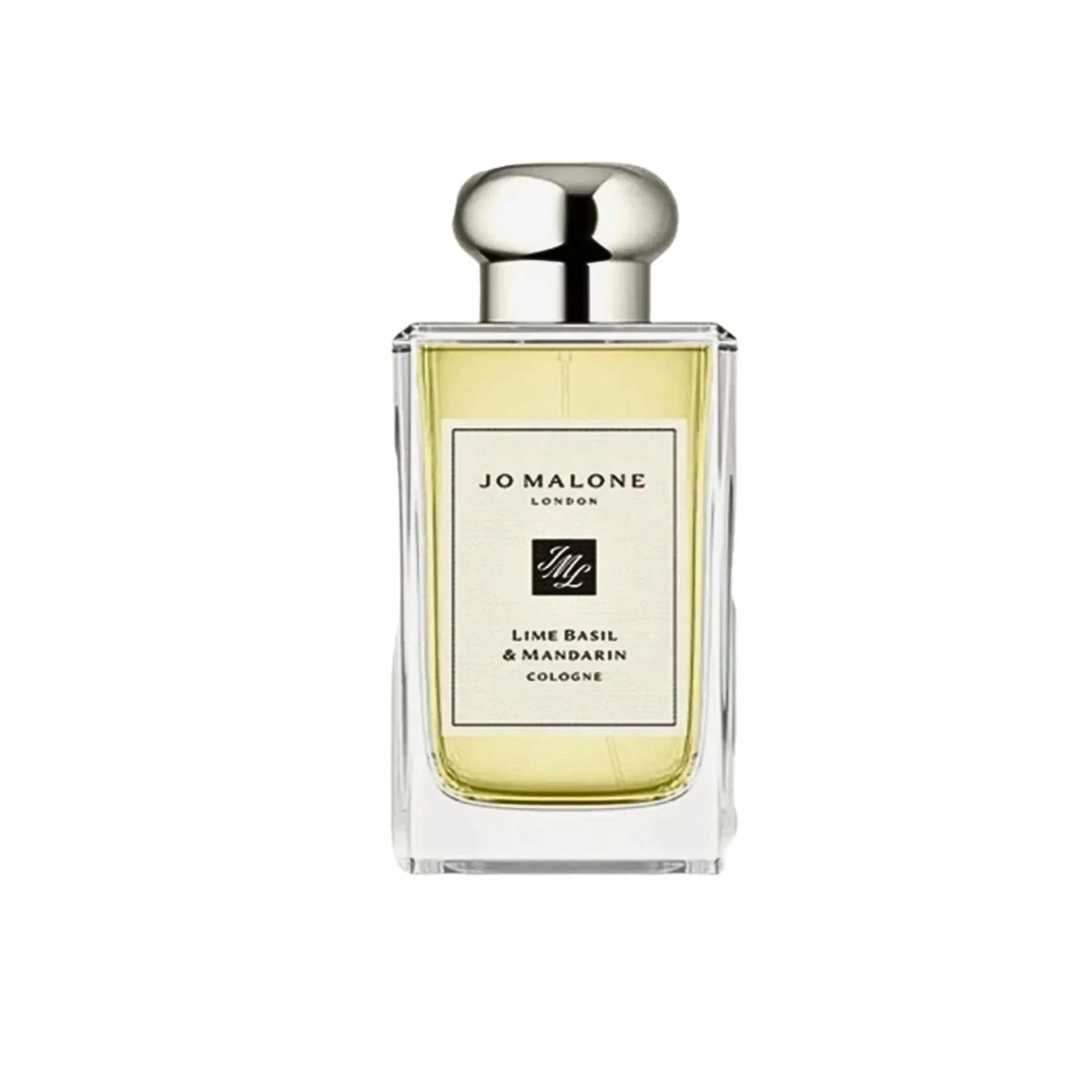 Jo Malone Lime Basil & Mandarin Eau de Cologne bottle close-up detail