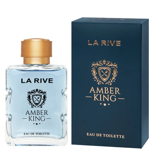 La Rive Amber King Eau de Toilette perfume bottle