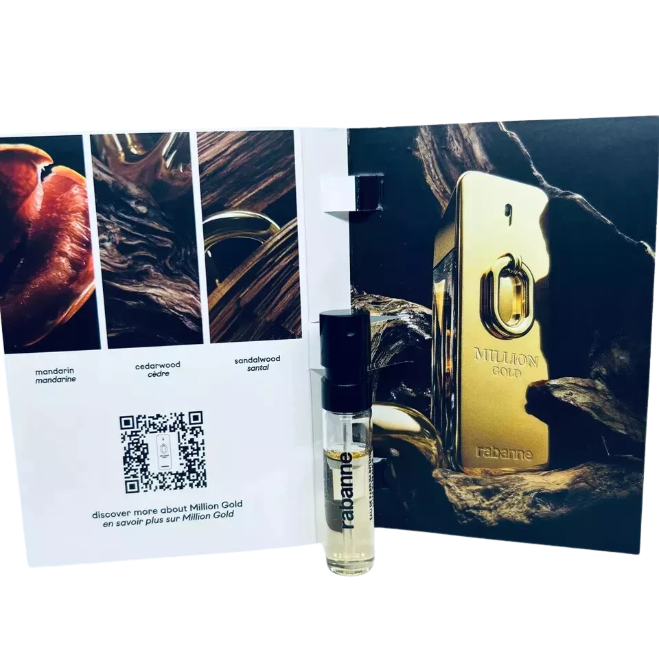 Paco Rabanne Million Gold Intense Eau de Parfum carton and packaging