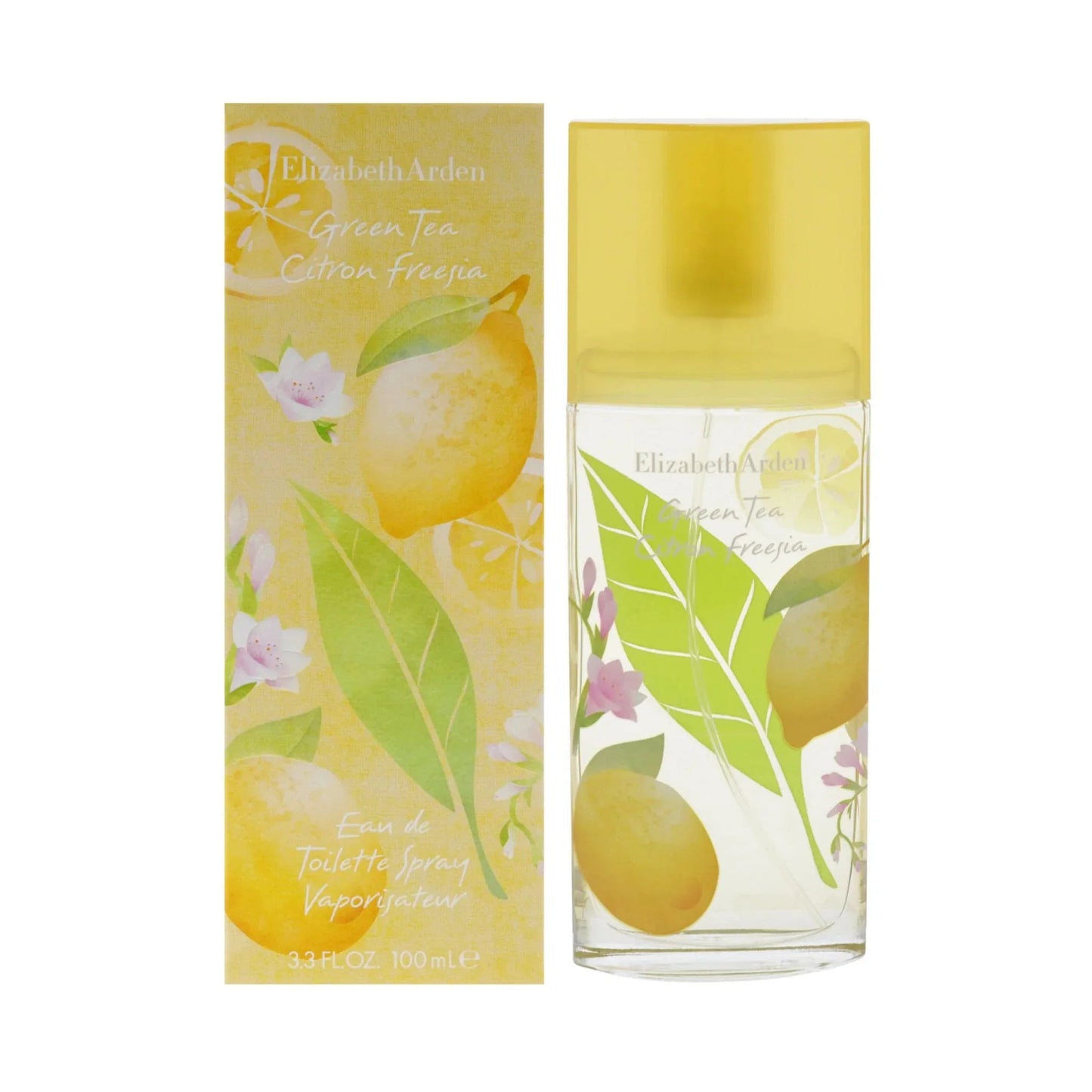 Elizabeth Arden Green Tea Citron Freesia Eau de Toilette bottle and box