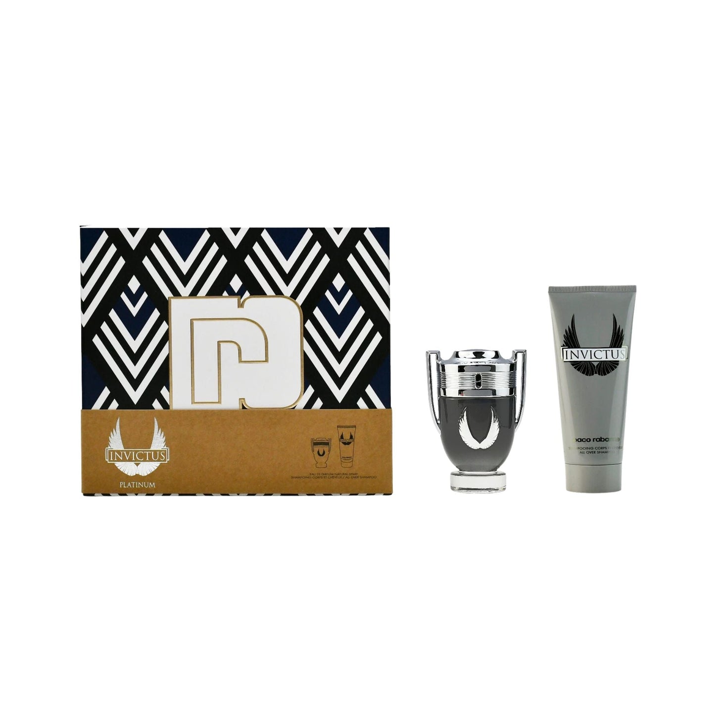 Rabanne Invictus Platinum Eau de Parfum boxed presentation