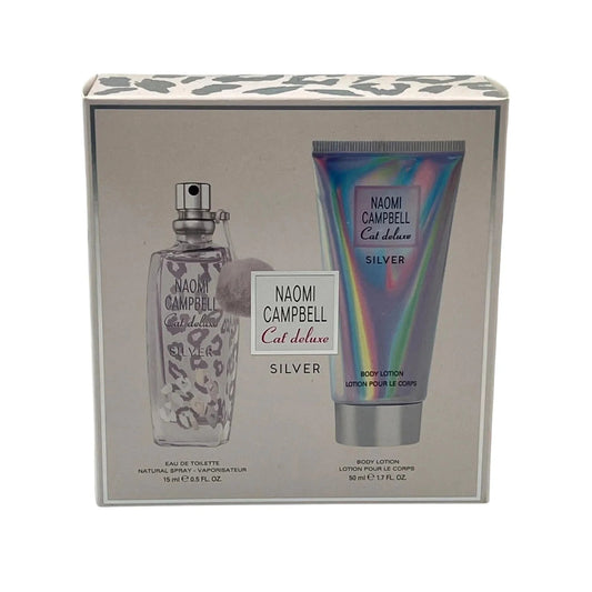 Naomi Campbell Cat Deluxe Silver Eau de Toilette perfume bottle