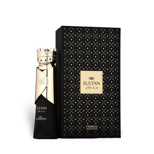 French Avenue Sultan The Conqueror Eau de Parfum perfume bottle