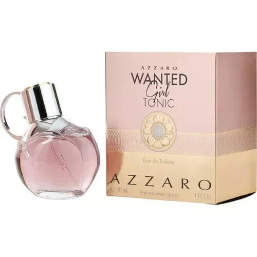 Azzaro Wanted Girl Tonic Eau de Toilette bottle and box