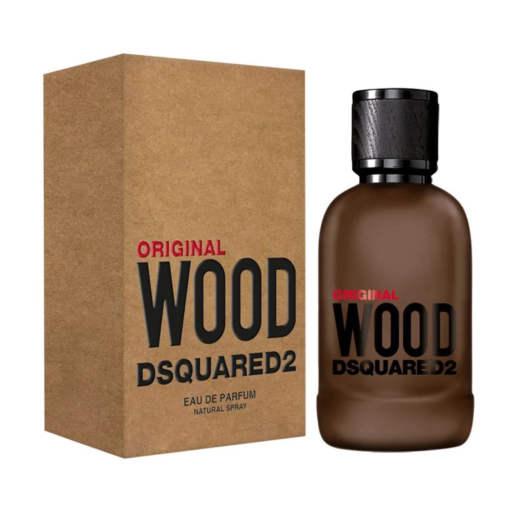Dsquared2 Original Wood Eau de Parfum carton and packaging