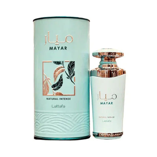Lattafa Mayar Natural Intense Eau de Parfum packaging box