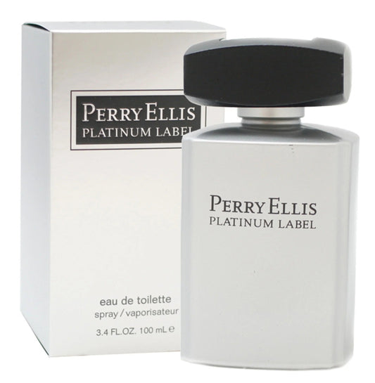 Perry Ellis Platinum Label Eau de Toilette perfume bottle