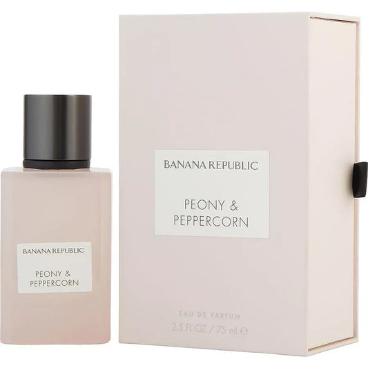Banana Republic Peony & Peppercorn Eau de Parfum perfume bottle