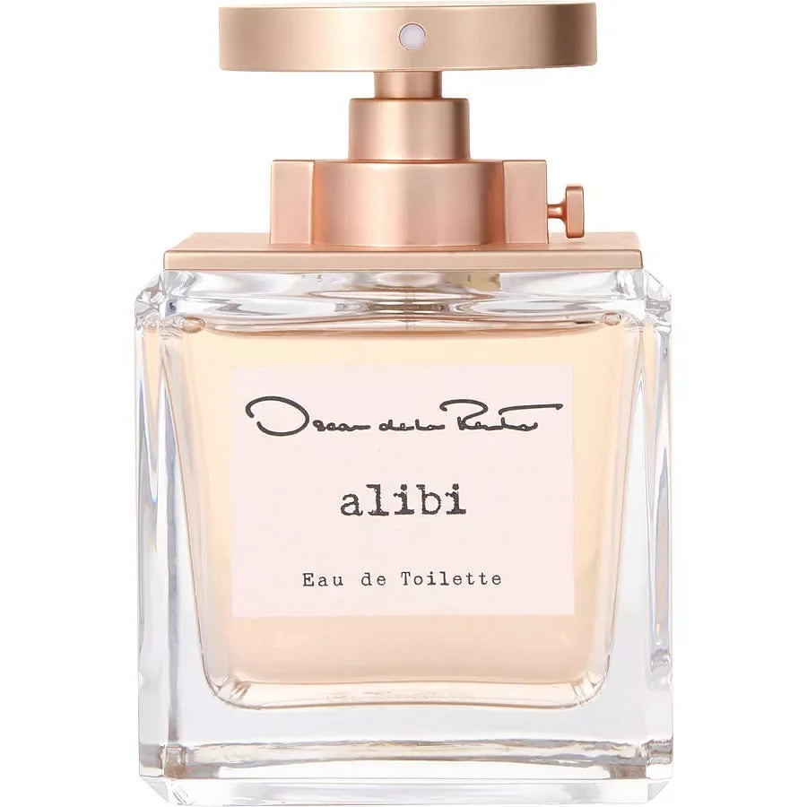 Oscar De La Renta Alibi Eau de Toilette bottle close-up detail