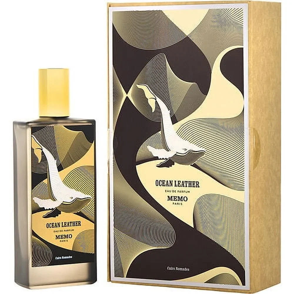 Memo Paris Ocean Leather Cuirs Nomades Eau de Parfum perfume bottle