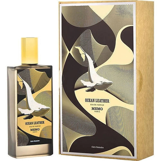 Memo Paris Ocean Leather Cuirs Nomades Eau de Parfum perfume bottle