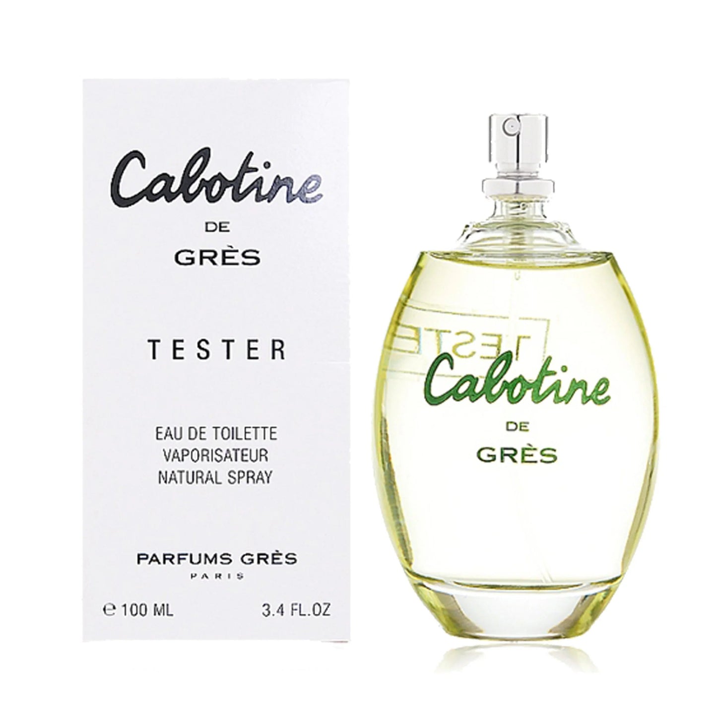 Parfums Gres Cabotine Eau de Toilette carton and packaging