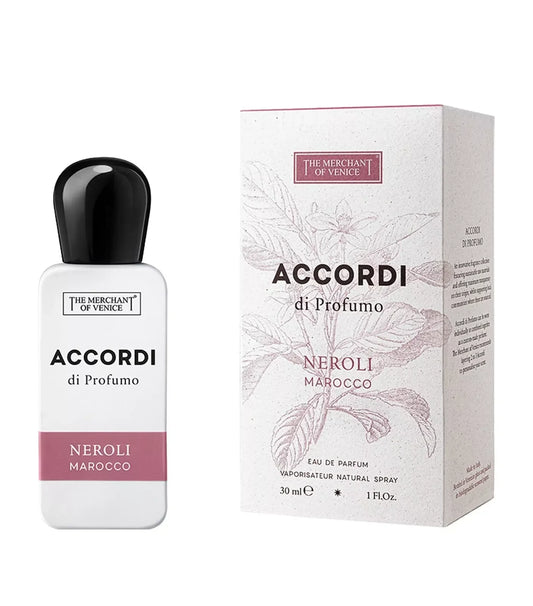 The Merchant of Venice Neroli Marocco Eau de Parfum perfume bottle