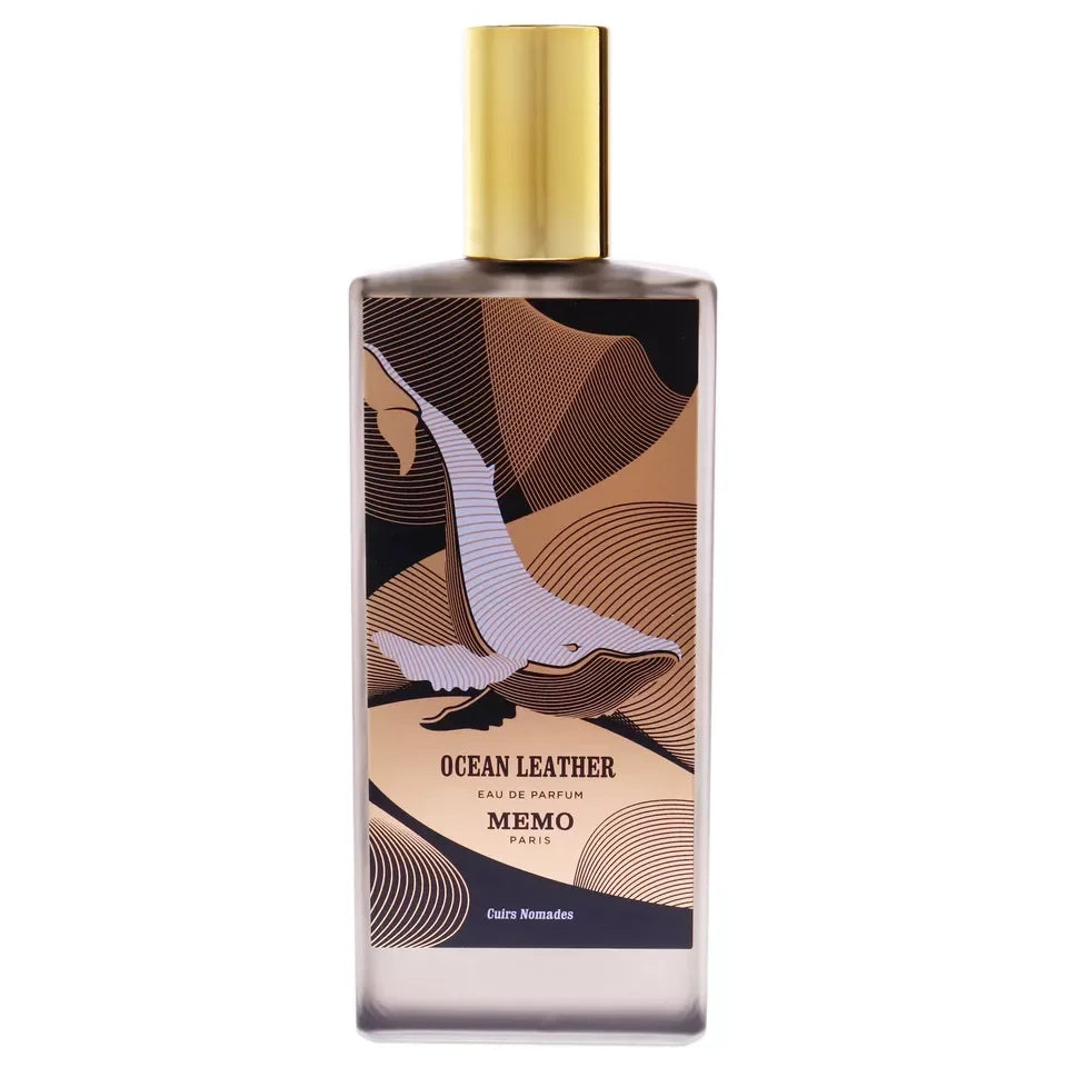 Memo Paris Ocean Leather Cuirs Nomades Eau de Parfum packaging box