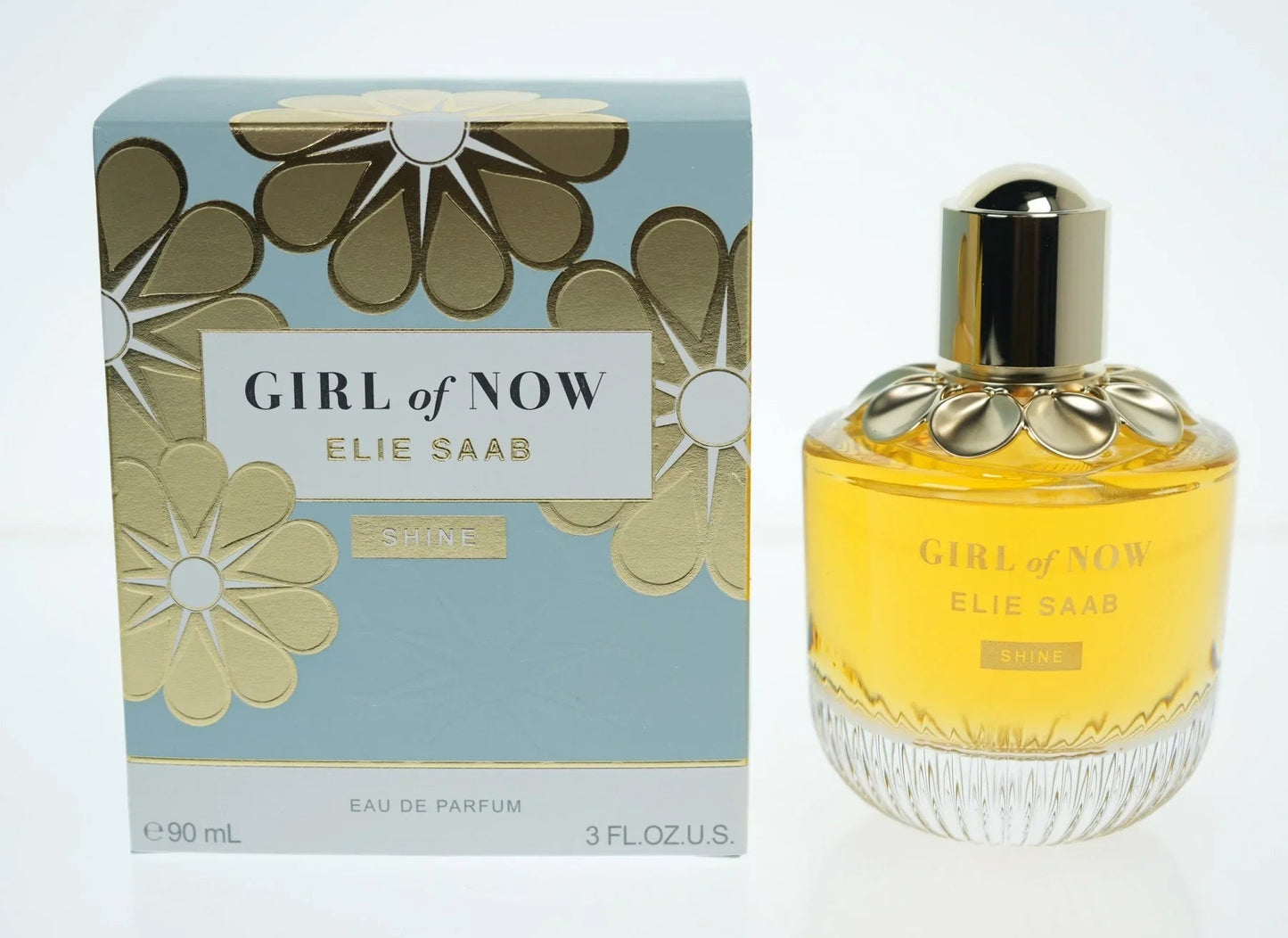 Elie Saab Girl Of Now Shine Eau de Parfum bottle and box
