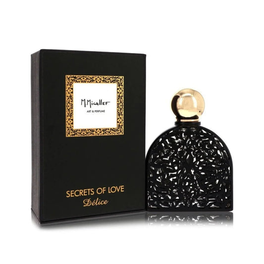 M. Micallef Secrets of Love Delice Eau de Parfum perfume bottle
