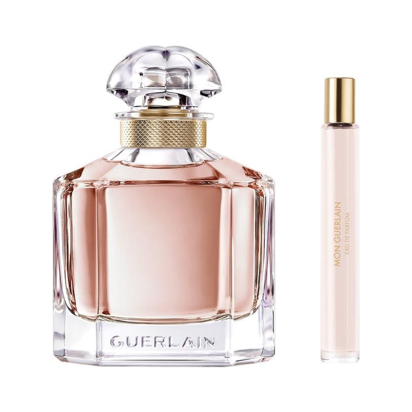 Guerlain Mon Guerlain Eau de Parfum bottle close-up detail