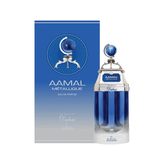 The Spirit Of Dubai Aamal Metallique Eau de Parfum perfume bottle