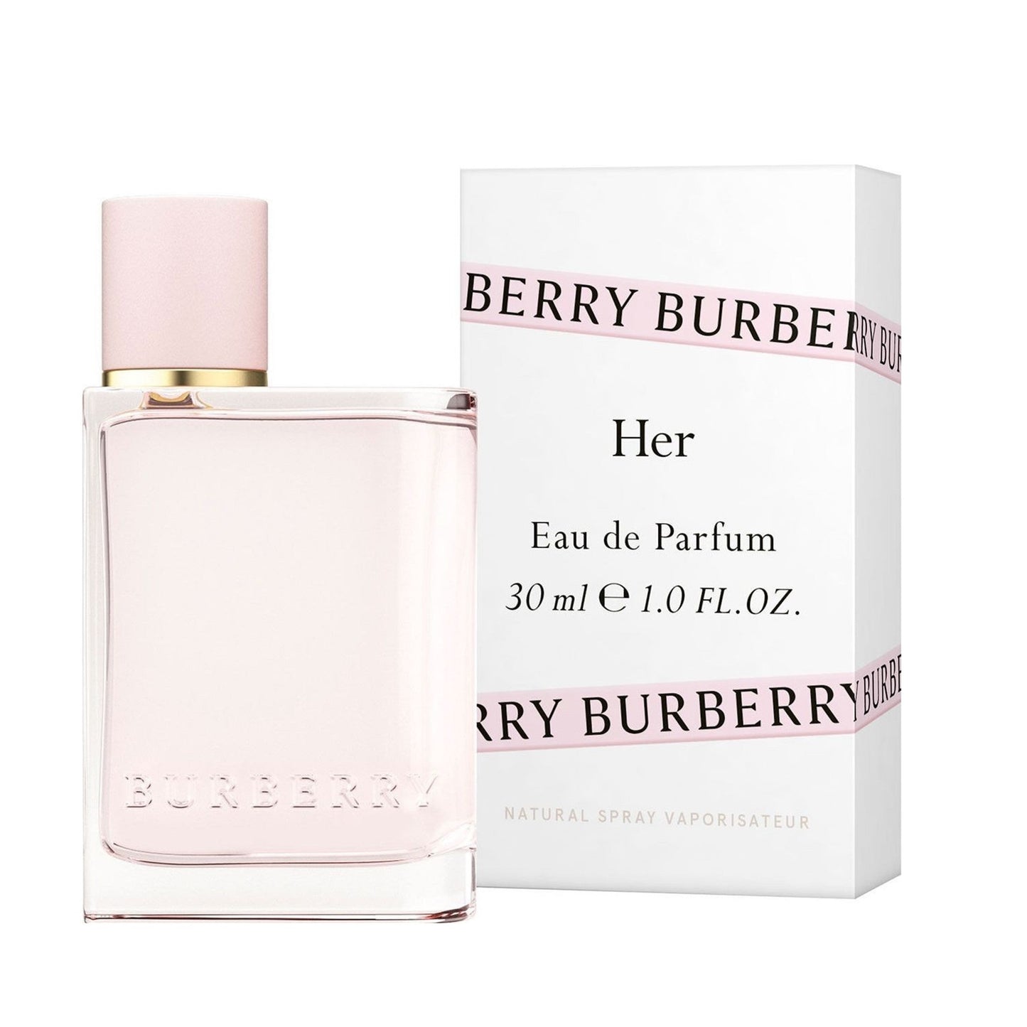 Burberry Her Eau de Parfum label detail