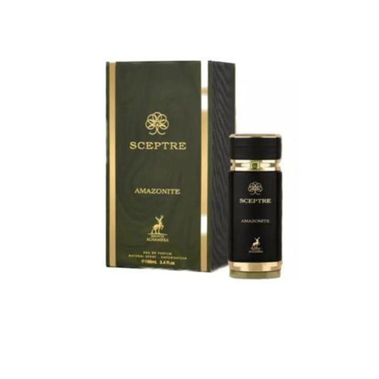 Maison Alhambra Sceptre Amazonite Eau de Parfum perfume bottle
