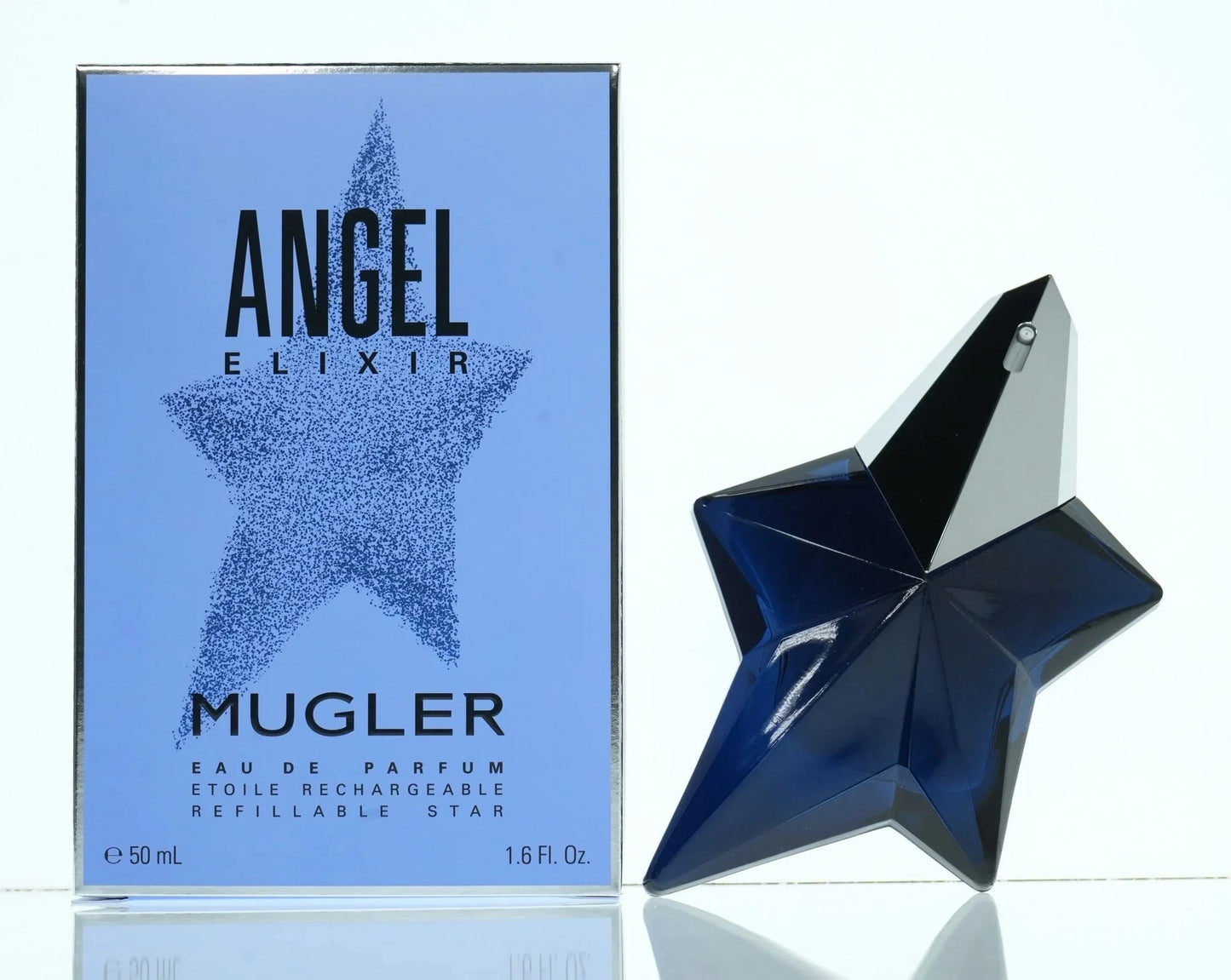 Mugler Angel Elixir Eau de Parfum bottle and box