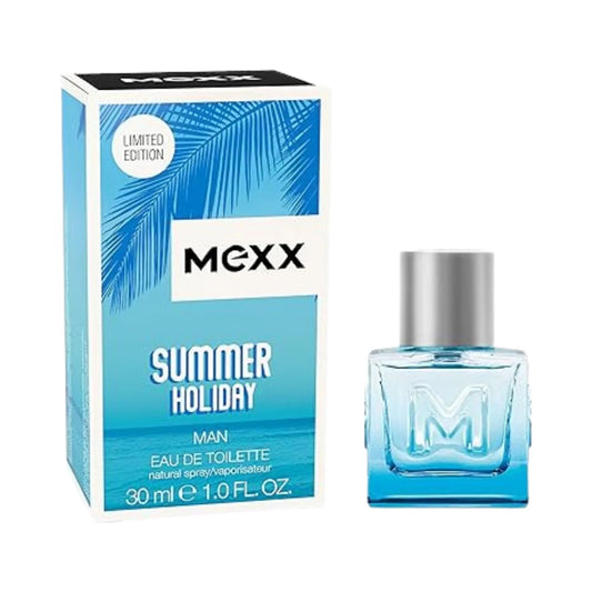 Mexx Summer Holiday Eau de Toilette perfume bottle