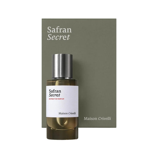 Maison Crivelli Safran Secret Extrait de Parfum perfume bottle