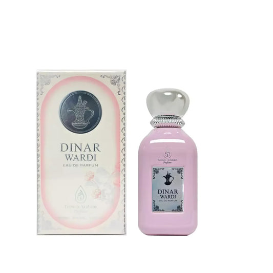 French Arabian Perfumes Dinar Wardi Eau de Parfum perfume bottle