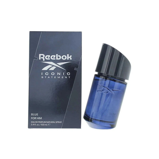 Reebok Iconic Statement Blue Eau de Parfum perfume bottle