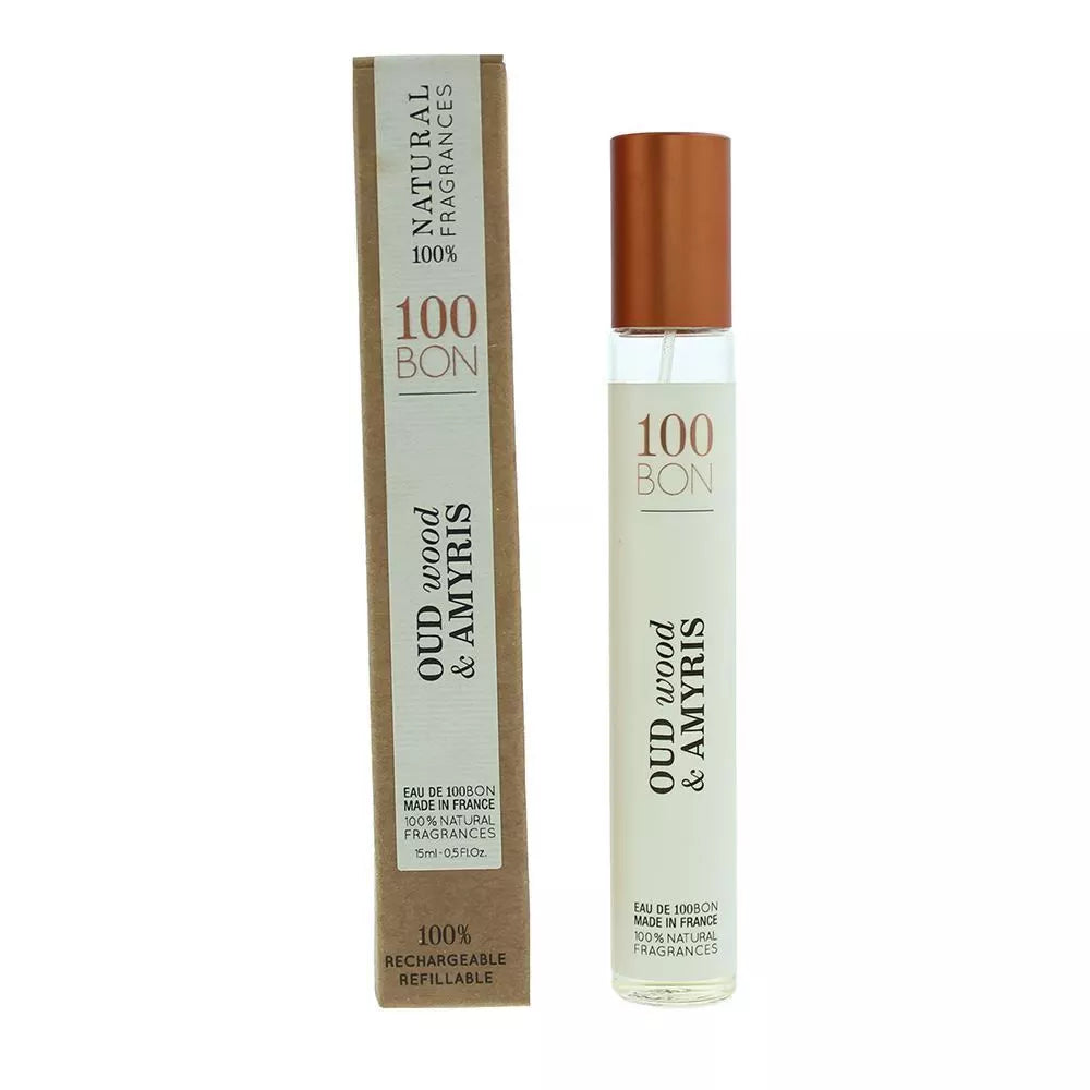 100 Bon Oud Wood & Amyris Eau de Parfum bottle and box