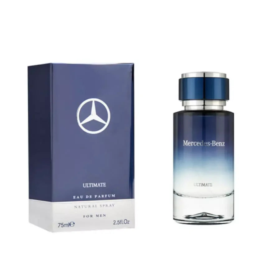 Mercedes Benz Ultimate Eau de Parfum carton and packaging