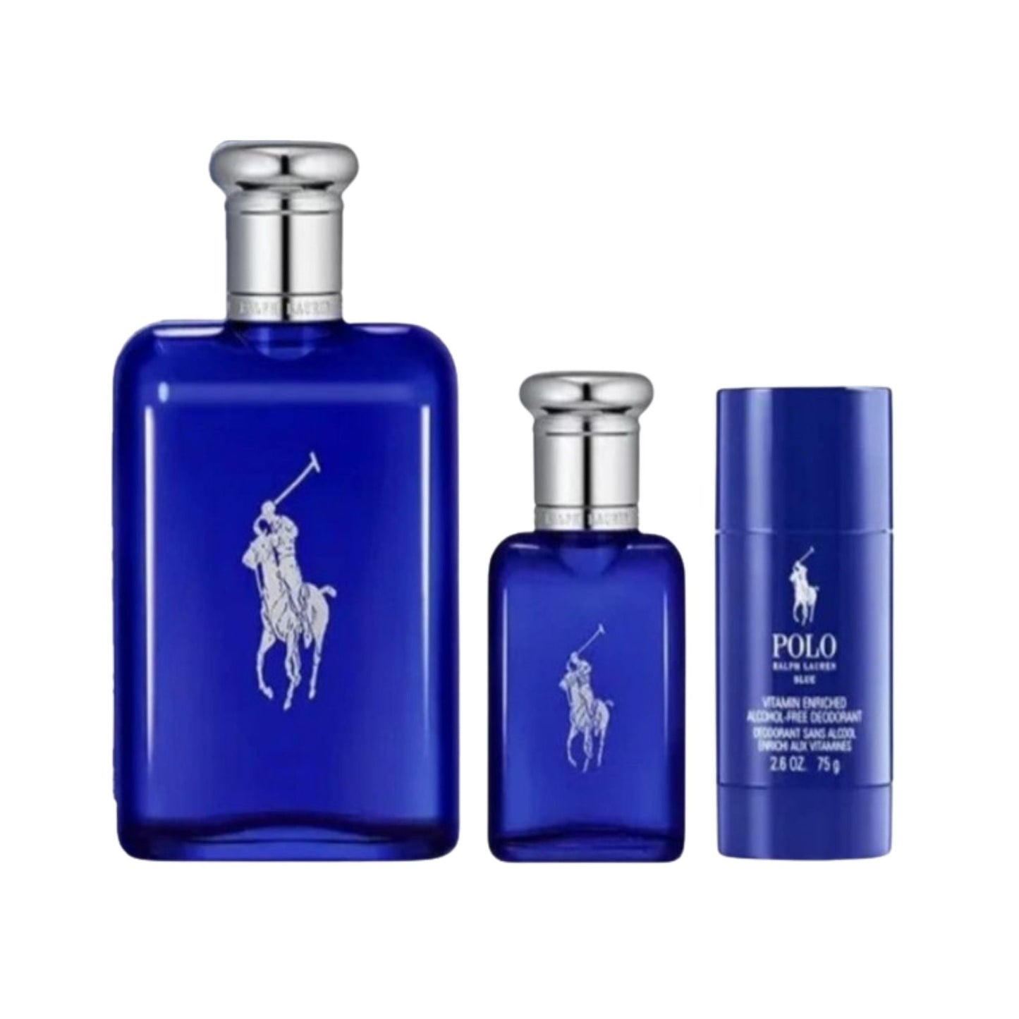 Ralph Lauren Polo Blue Eau de Toilette bottle close-up detail