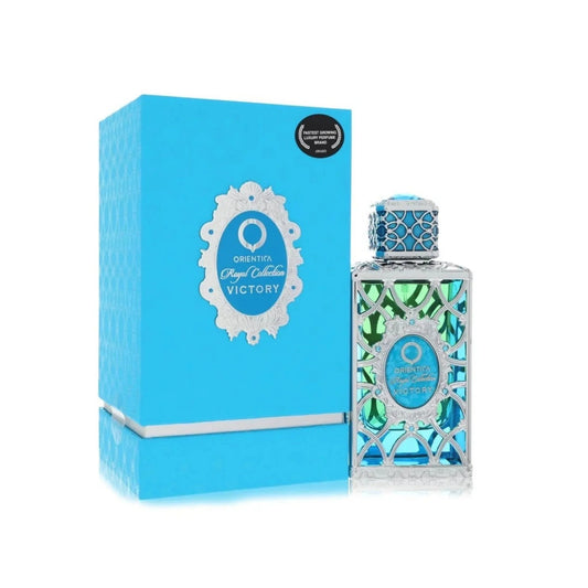 Orientica Victory Royal Collection Eau de Parfum perfume bottle
