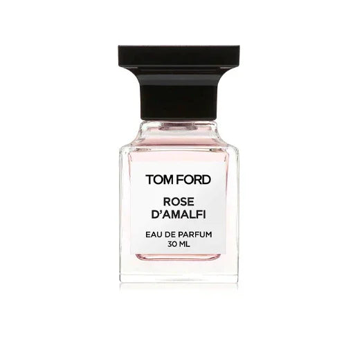 Tom Ford Rose D'amalfi Eau de Parfum bottle and box