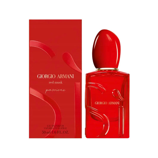 Giorgio Armani Si Passione Red Musk Eau de Parfum perfume bottle