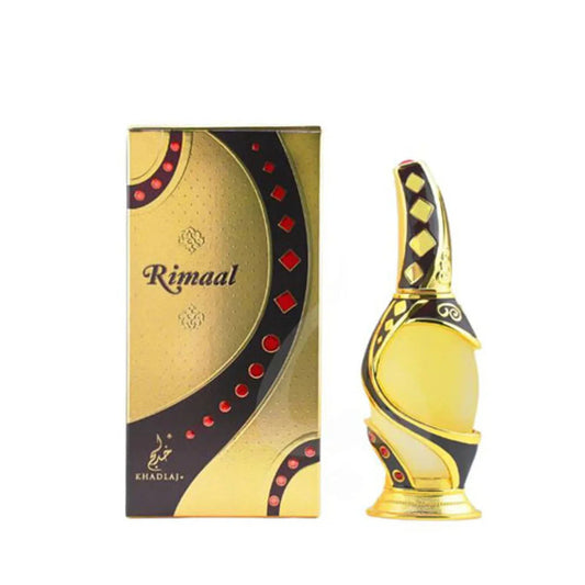 Khadlaj Rimaal Brown Perfume Oil perfume bottle