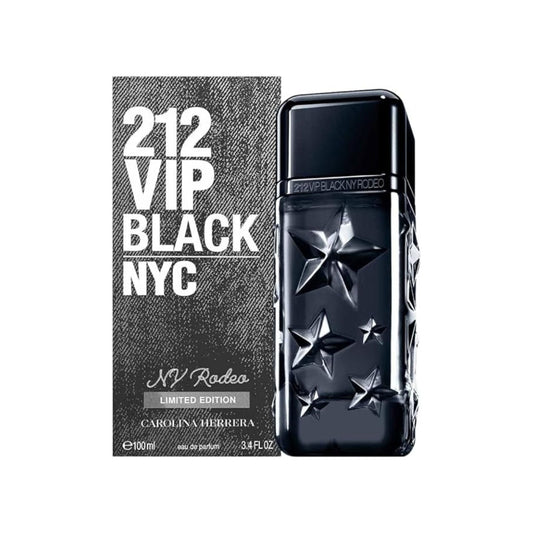 Carolina Herrera 212 VIP Black NYC NY Rodeo Eau de Parfum perfume bottle