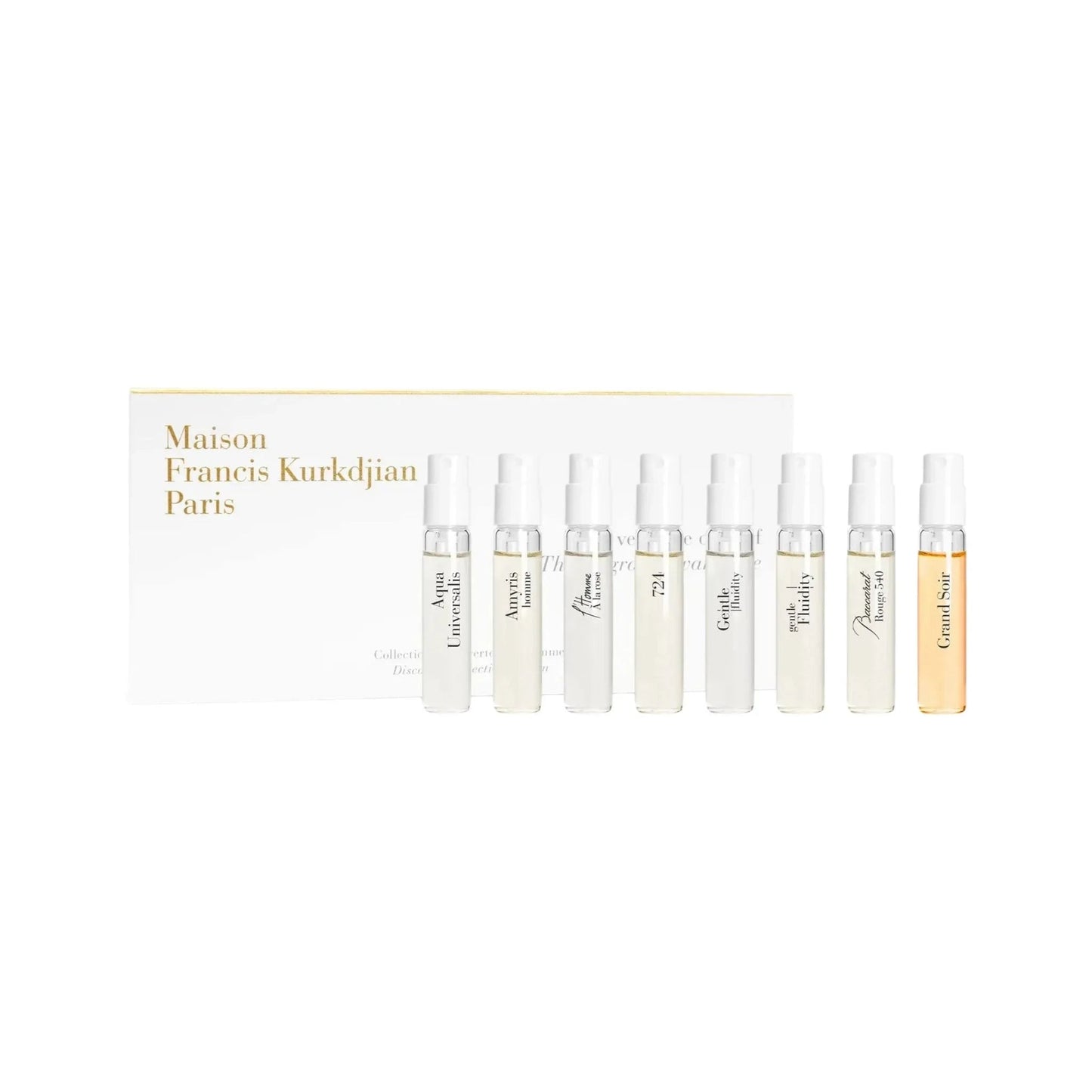 Maison Francis Kurkdjian The Fragrance Wardrobe Eau de Parfum packaging box