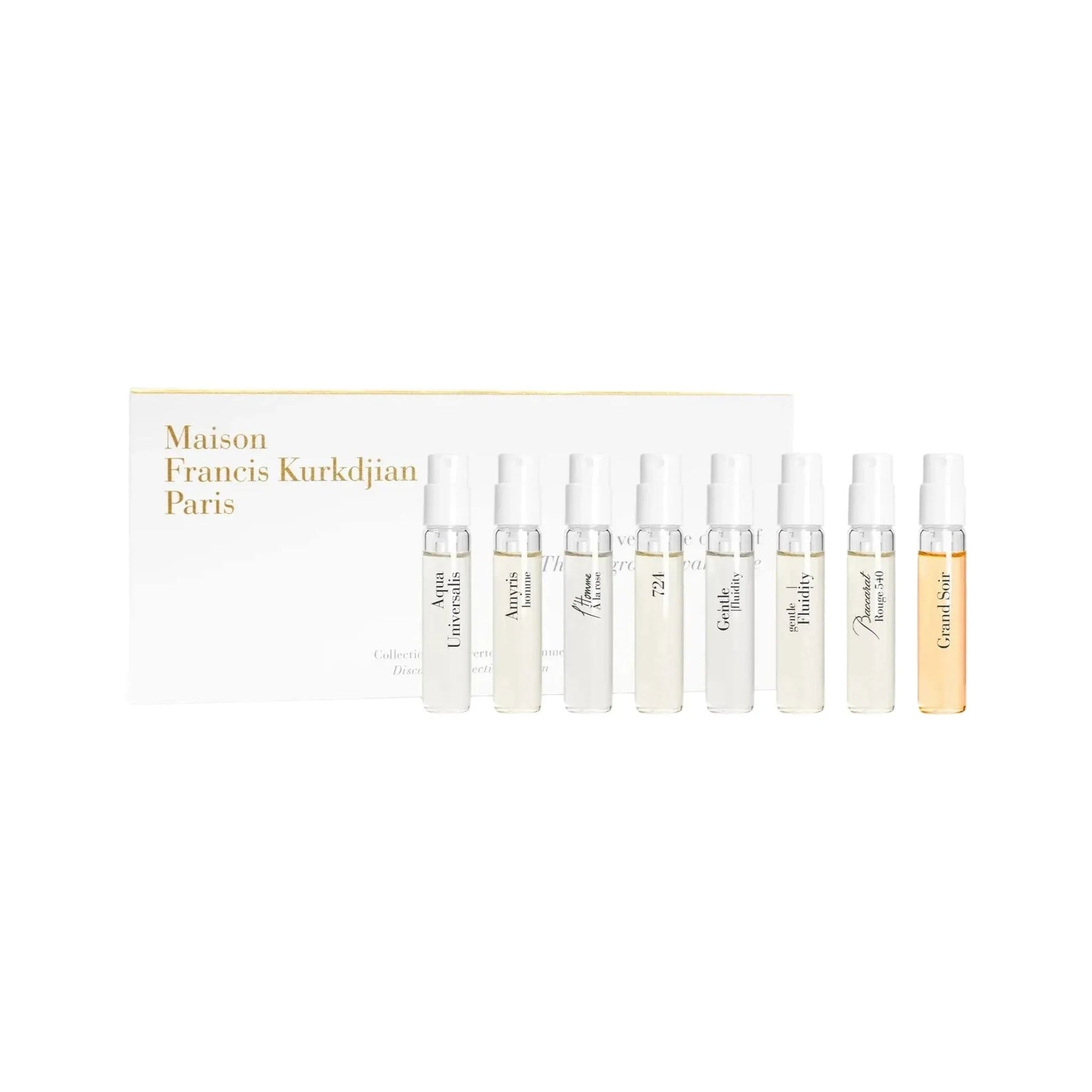 Maison Francis Kurkdjian The Fragrance Wardrobe Eau de Parfum packaging box