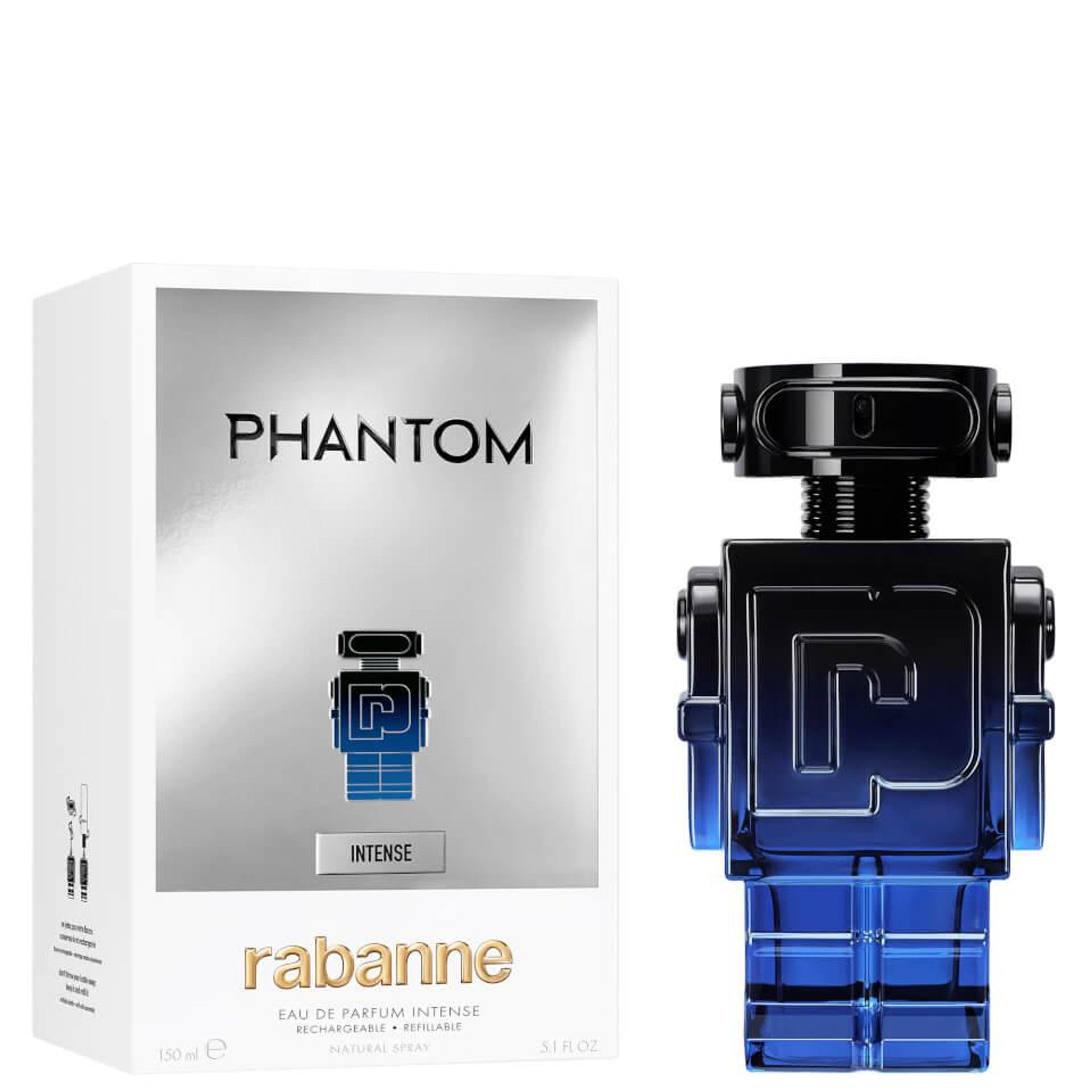 Rabanne Phantom Intense Eau de Parfum packaging box