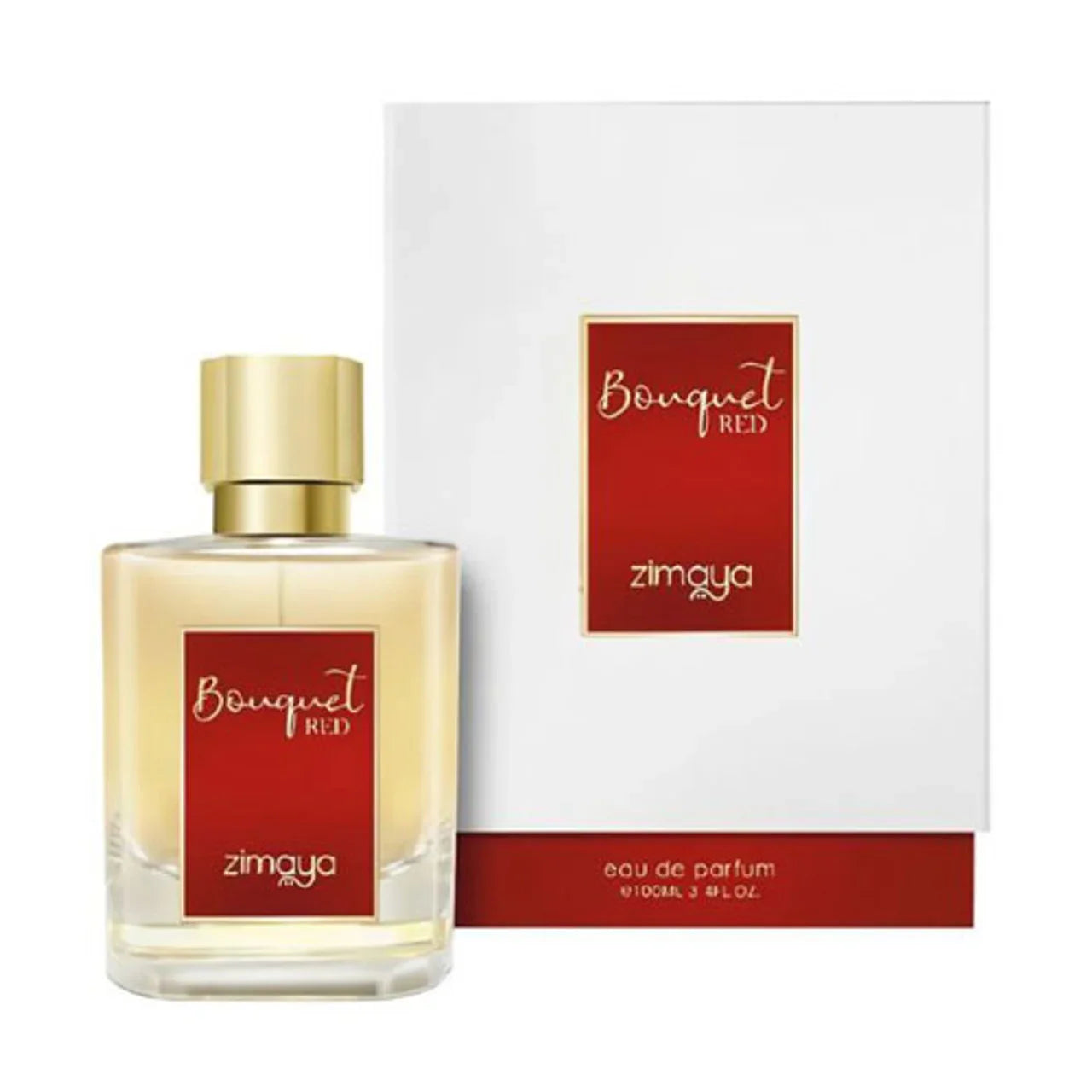 Zimaya Red Bouquet Eau de Parfum perfume bottle