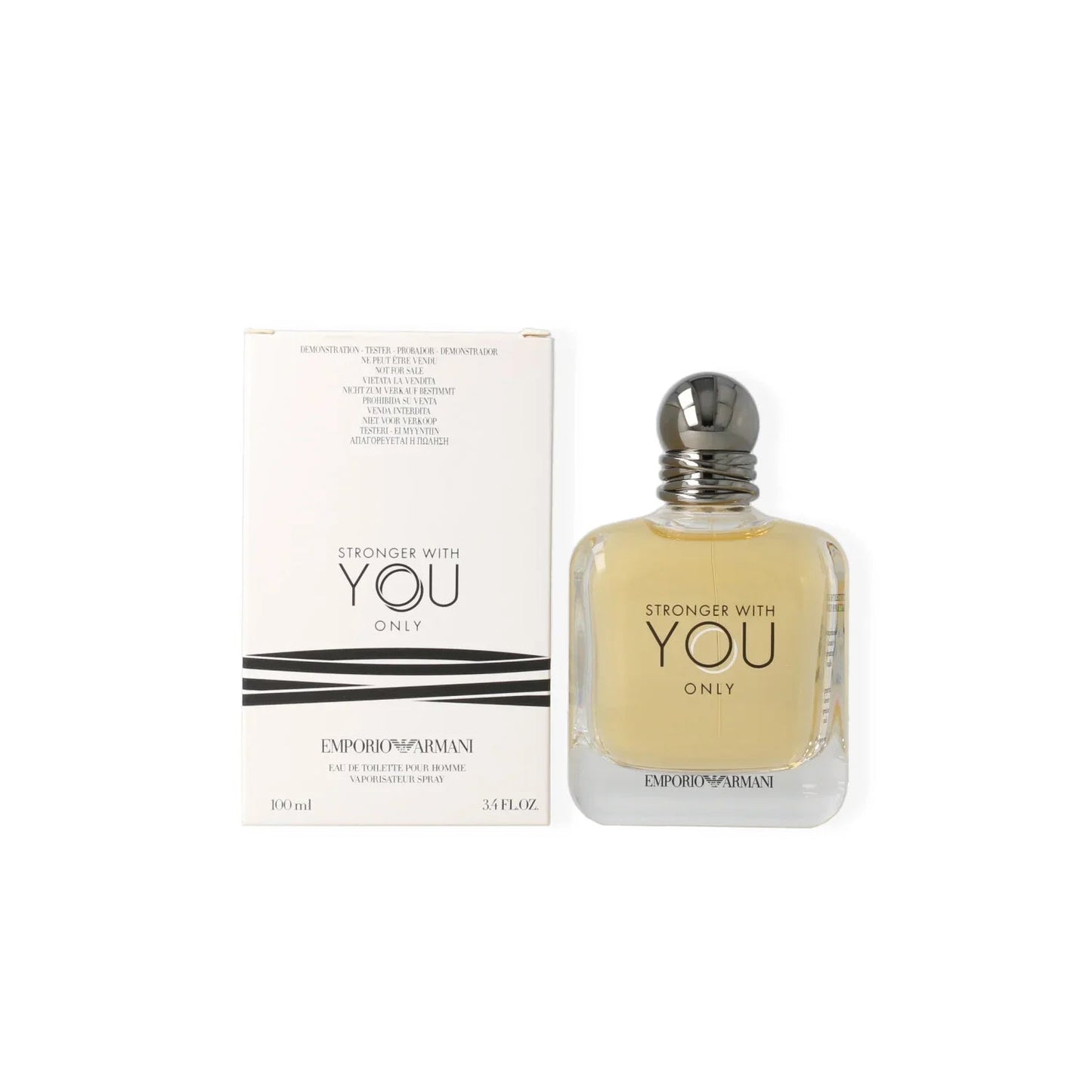 Emporio Armani Stronger With You Only Eau de Toilette carton and packaging